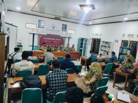Beberapa hal Penting yang Dibahas dalam Rapat Koordinasi Rutin Pamong Kalurahan Hari Ini